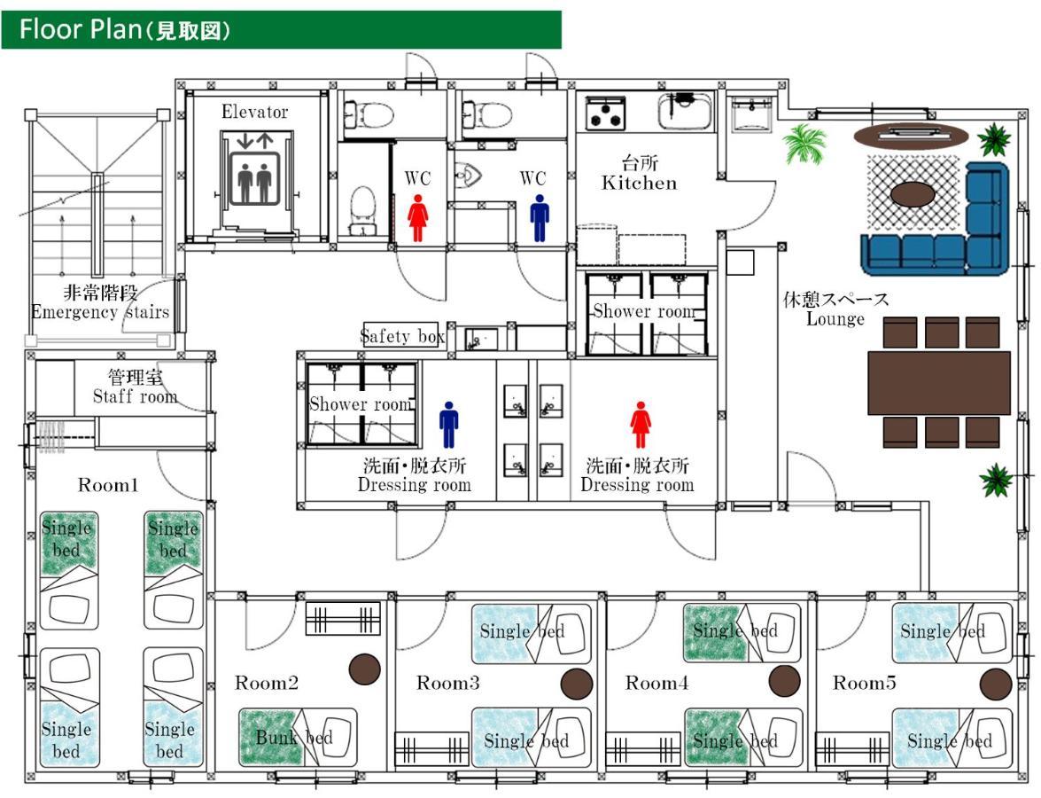 B&B Surf Rider-ゲストハウスタイプ Kamakura Exterior photo